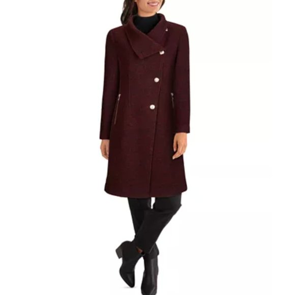 NWT Host Pick Asymmetrical Fitted Lady Coat - Picture 4 of 14